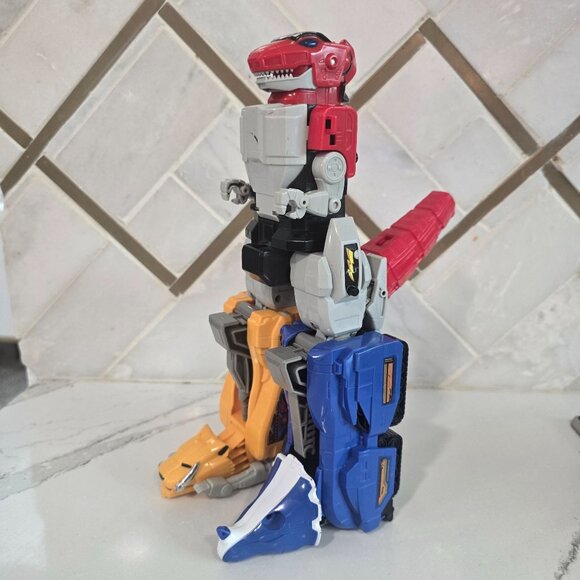 Vintage Bandai Power Rangers 1991 Dino Megazord Action Figure used condition - Picture 13 of 13